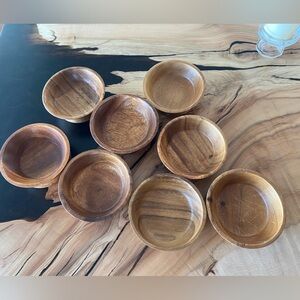 MCM wooden bowls